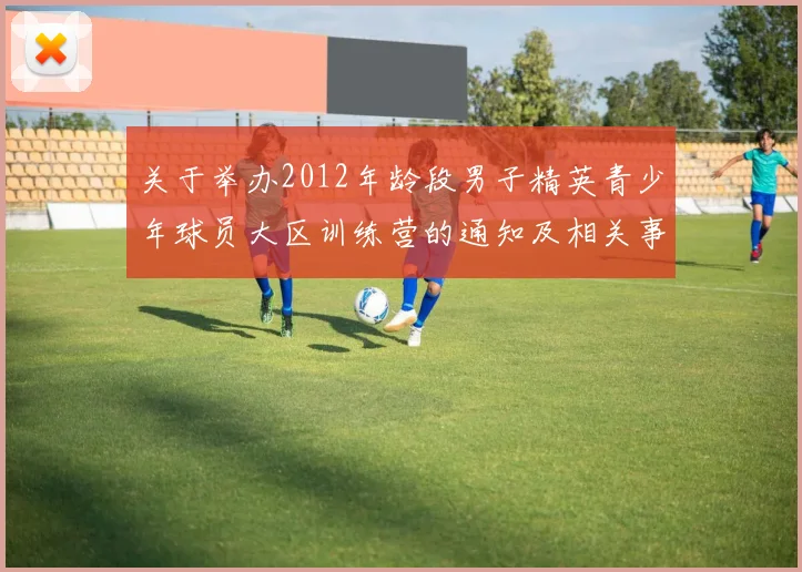 关于举办2012年龄段男子精英青少年球员大区训练营的通知及相关事项说明