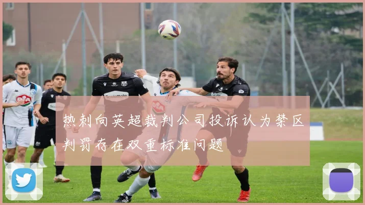 热刺向英超裁判公司投诉认为禁区判罚存在双重标准问题
